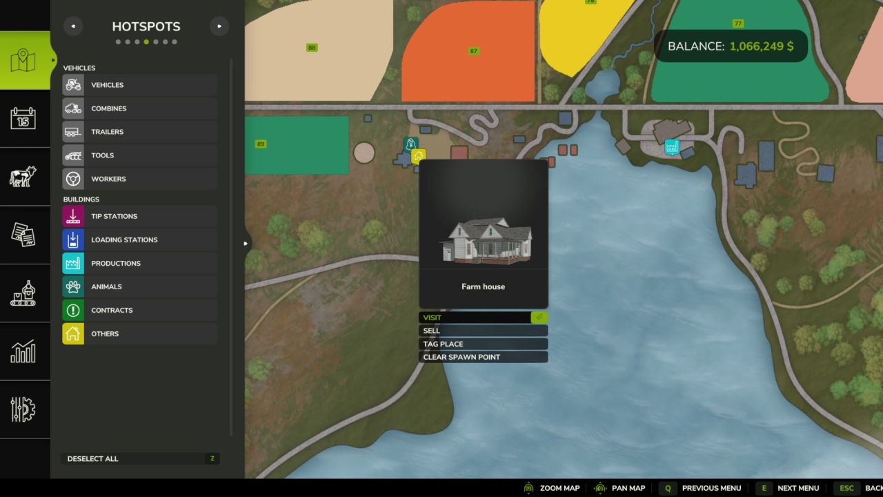 Set Spawn Location Mod for Farming Simulator 25