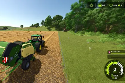 HUD stanu drzwi prasy do Farming Simulator 25 — 4
