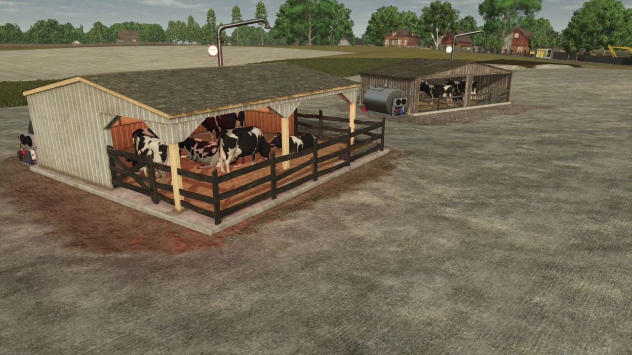Old Cow Sheds for Farming Simulator 25
