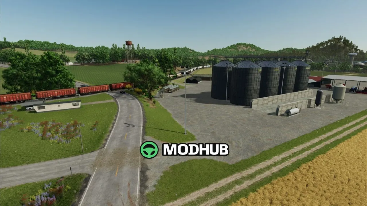 Legendäre Karte Riverbend The Aftermath v1100 — Postapokalyptische Wiedergeburt für FS25