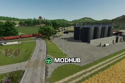 Legendäre Karte Riverbend The Aftermath v1100 — Postapokalyptische Wiedergeburt für FS25 — 1