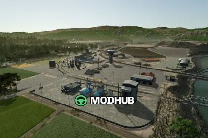 Legendäre Karte Riverbend The Aftermath v1100 — Postapokalyptische Wiedergeburt für FS25 — 3