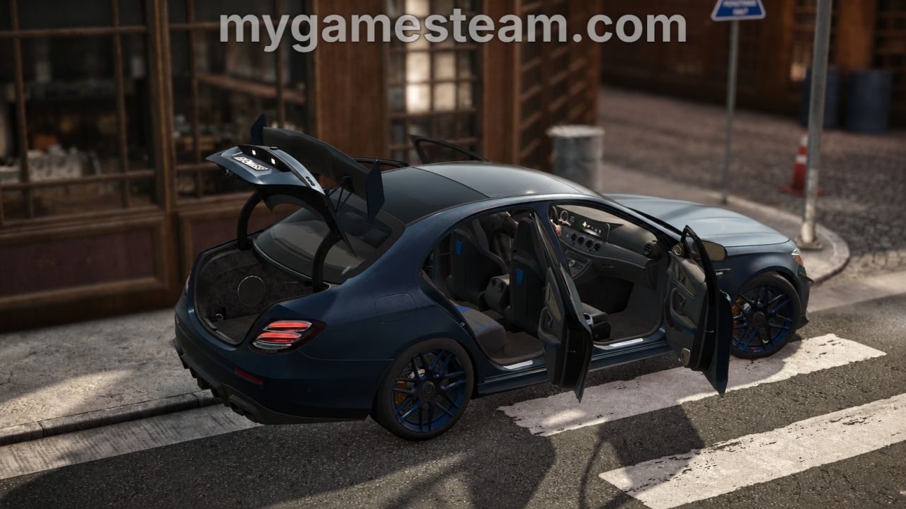 Car Mercedes Benz E63 AMG 2018 for Farming Simulator 25