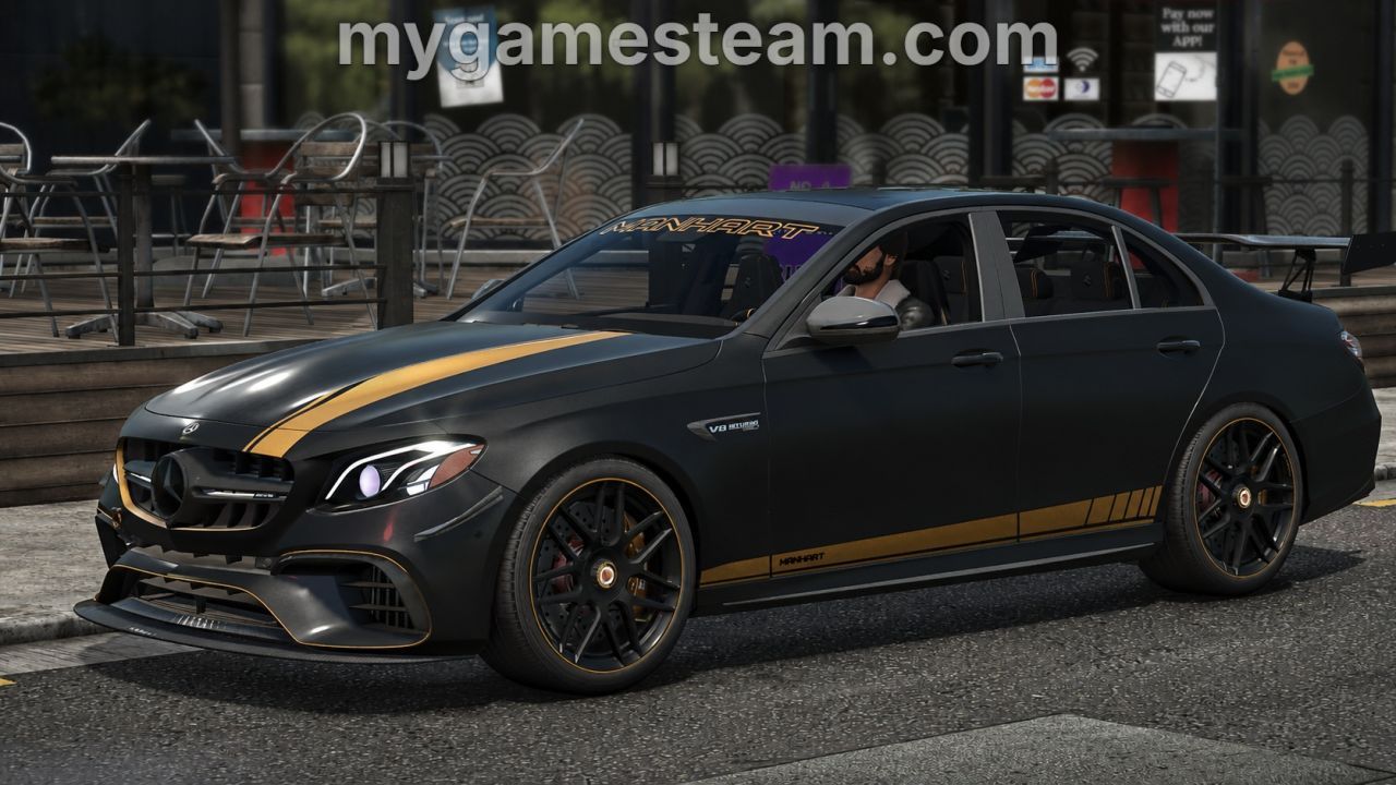 Car Mercedes Benz E63 AMG 2018 for Farming Simulator 25