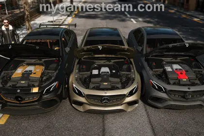 Car Mercedes Benz E63 AMG 2018 for Farming Simulator 25 — 4
