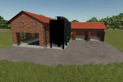 Будівля Brick Grain Complex для Farming Simulator 25