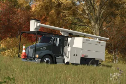 Вантажівка Kenworth T300 для Farming Simulator 25