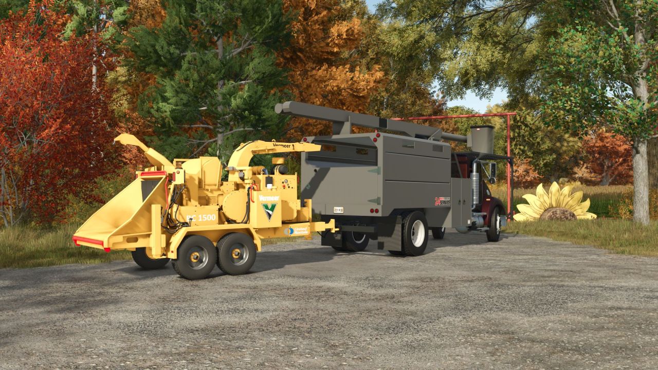 Вантажівка Kenworth T300 для Farming Simulator 25
