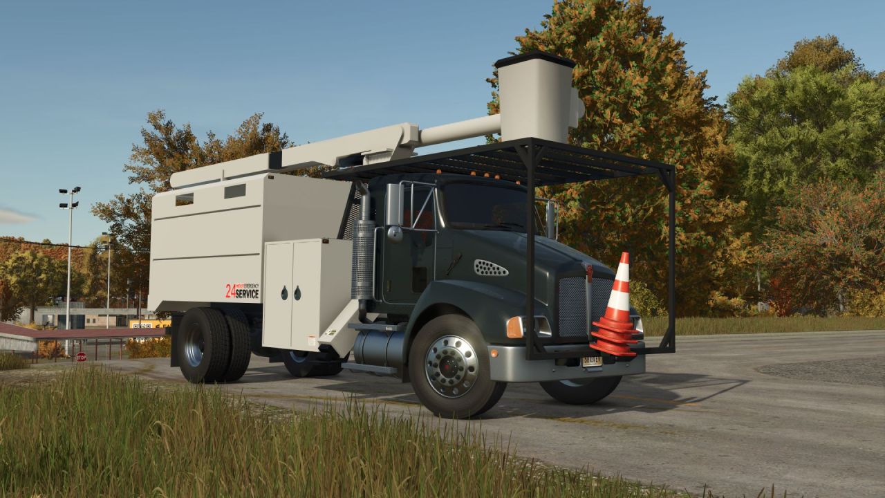 Вантажівка Kenworth T300 для Farming Simulator 25