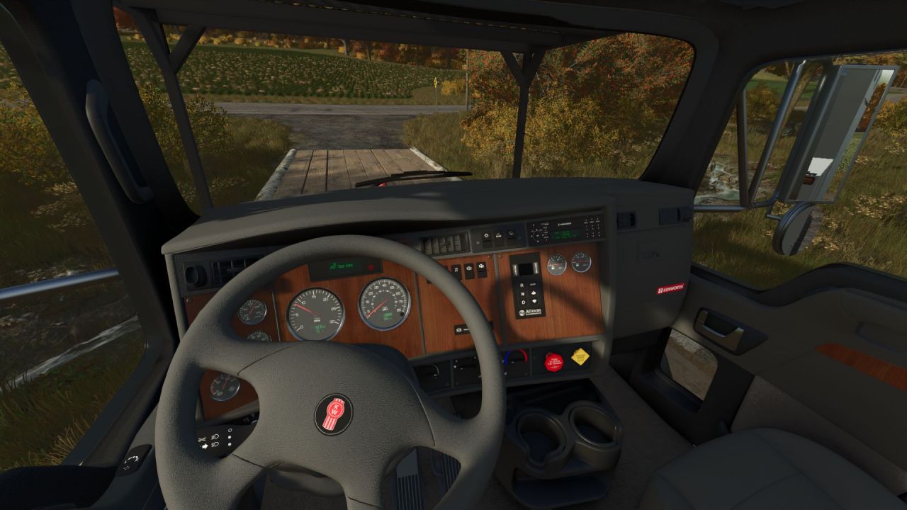 Вантажівка Kenworth T300 для Farming Simulator 25