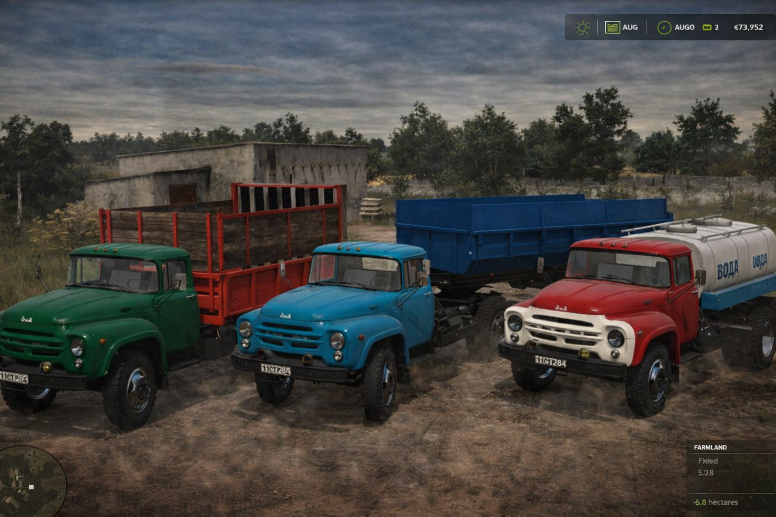 Mod na ciężarówkę Zil 130 v1001 dla Farming Simulator 25