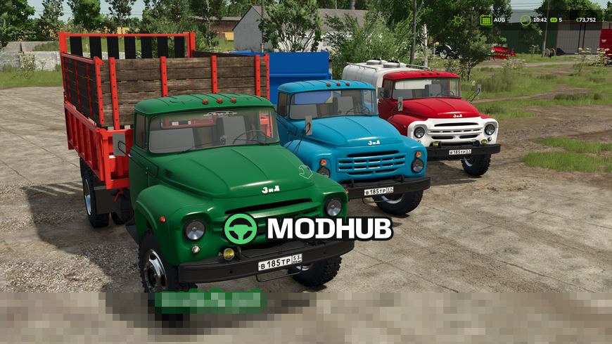 Мод на вантажівку Zil 130 v1.0.0.1 для Фермер Симулятор 25