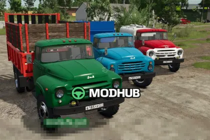 Мод на вантажівку Zil 130 v1.0.0.1 для Фермер Симулятор 25 — 2