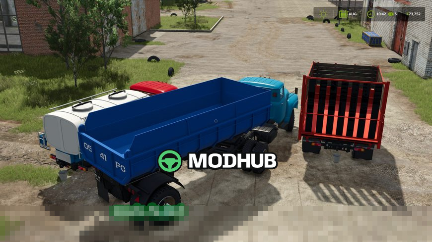 Мод на вантажівку Zil 130 v1.0.0.1 для Фермер Симулятор 25