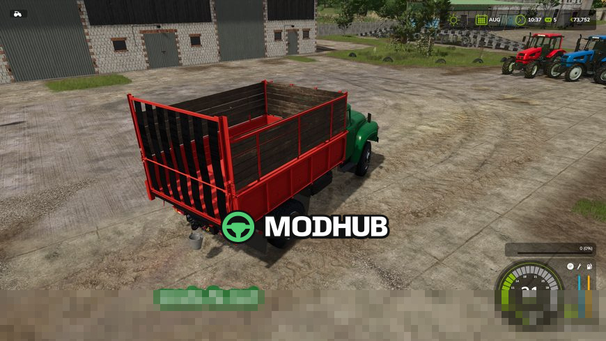 Мод на вантажівку Zil 130 v1.0.0.1 для Фермер Симулятор 25