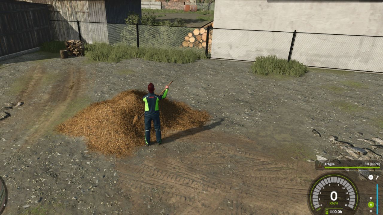 Ефективний Навантажувач Pitchfork and Shovel Loader E для Farming Simulator 25 — Вила + Лопата