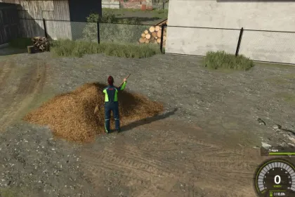 Ефективний Навантажувач Pitchfork and Shovel Loader E для Farming Simulator 25 — Вила + Лопата — 2