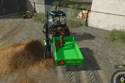 Ефективний Навантажувач Pitchfork and Shovel Loader E для Farming Simulator 25 — Вила + Лопата — 3