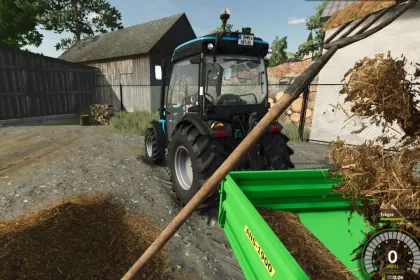 Ефективний Навантажувач Pitchfork and Shovel Loader E для Farming Simulator 25 — Вила + Лопата — 4