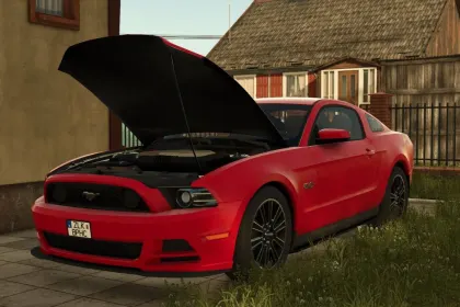 Автомобіль Ford Mustang 2013-2014 для Farming Simulator 25
