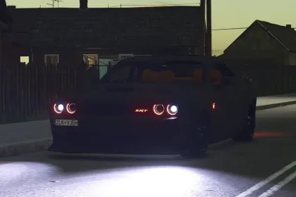 Автомобіль Dodge Challenger Hellcat для Farming Simulator 25
