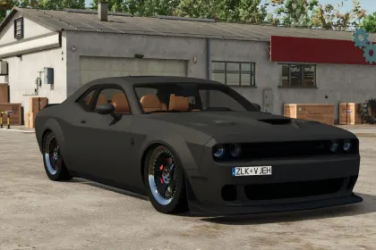 Car Dodge Challenger Hellcat for Farming Simulator 25 — 2