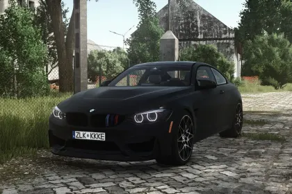 Автомобіль BMW M4 для Farming Simulator 25