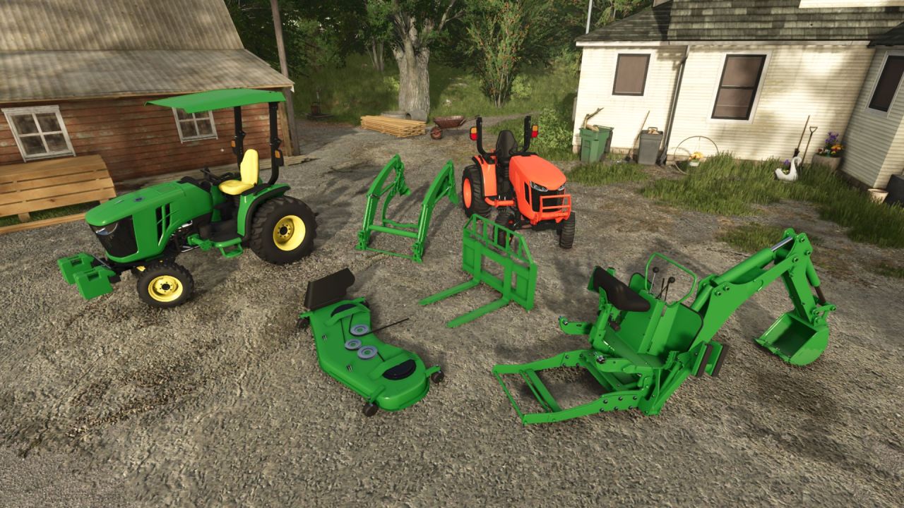 Пакет універсальних тракторів для Farming Simulator 25