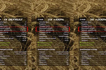 Yield Control for Farming Simulator 25 — 3