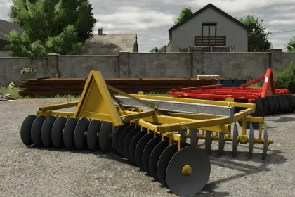 Effektive Scheibenegge BDN-320 für Farming Simulator 25 — Realistische Feldarbeit — 3