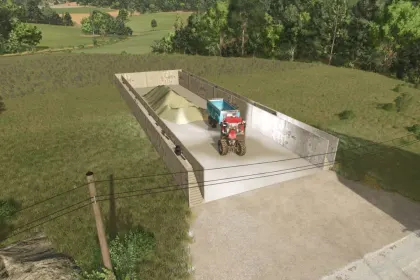 Modern Bunker Silo for Farming Simulator 25
