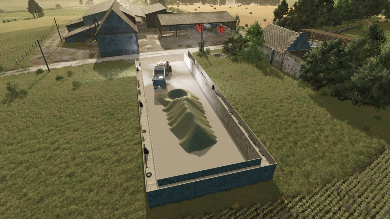 Modern Bunker Silo for Farming Simulator 25