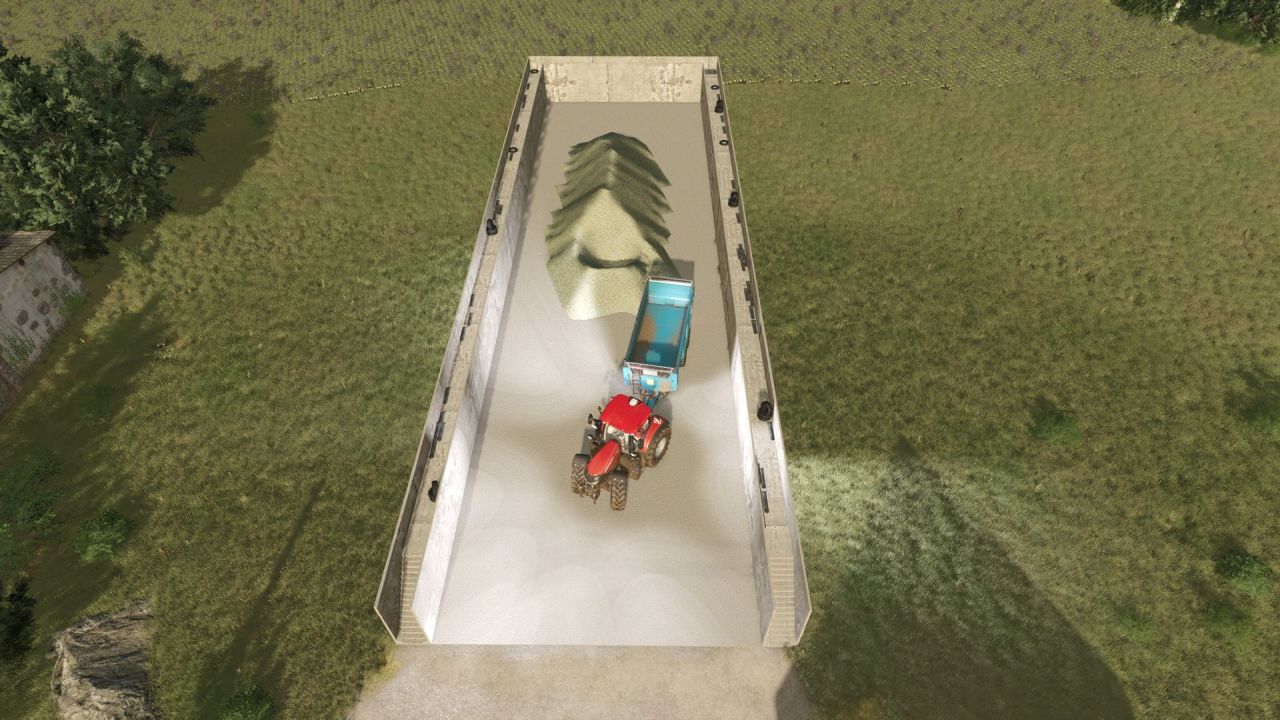 Modern Bunker Silo for Farming Simulator 25
