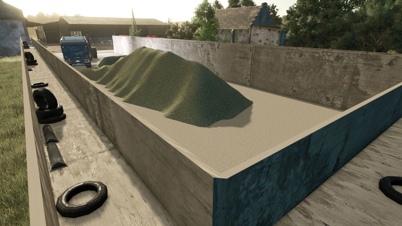 Modern Bunker Silo for Farming Simulator 25