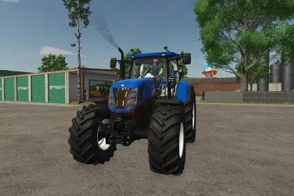 Трактор New Holland T7/T7000 для Farming Simulator 25 — 2