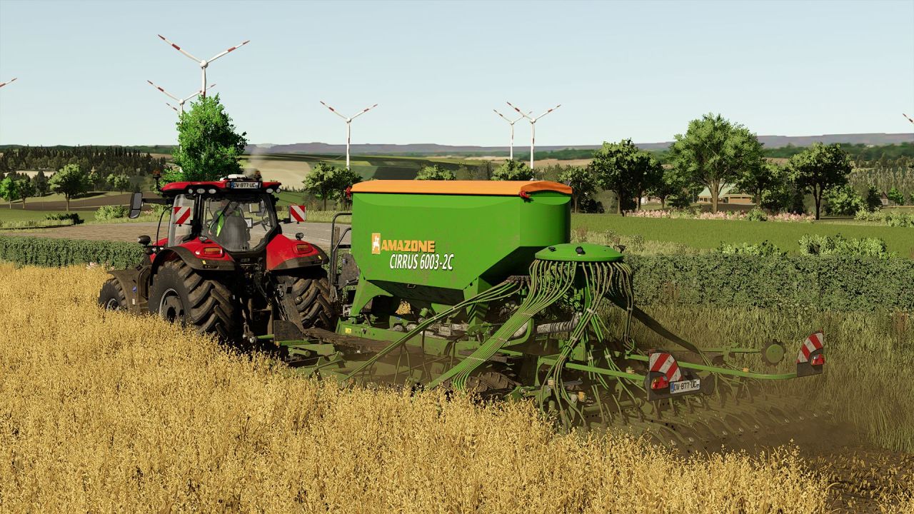 Сівалка Amazone Cirrus 6003-2C для Farming Simulator 25