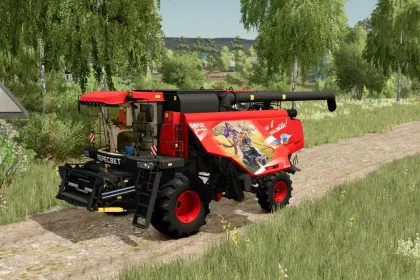 Harvester Palesse GS12 Pro (Peresvet) for Farming Simulator 25 — 3