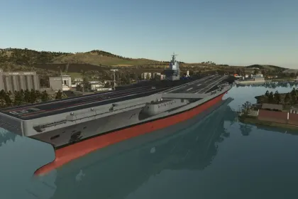 Aircraft Carrier USS Gerald R. Ford (CVN-78) for Farming Simulator 25