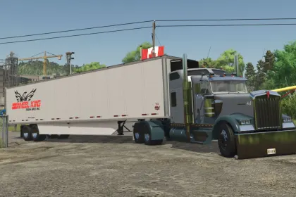 Вантажівка Wabash 53ft Dry Van для Farming Simulator 25 — 4