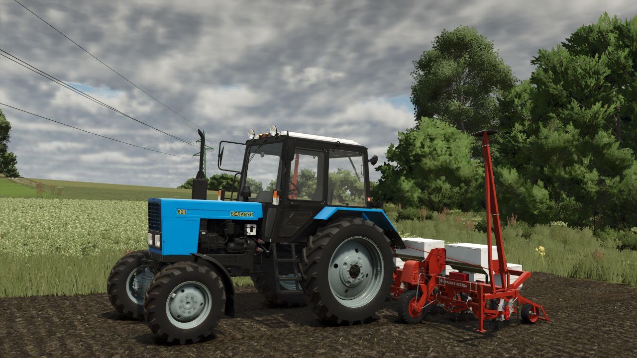 Legendäre Sämaschine SUPN-8 für Farming Simulator 25 — Realistische Animationen und Abnutzung