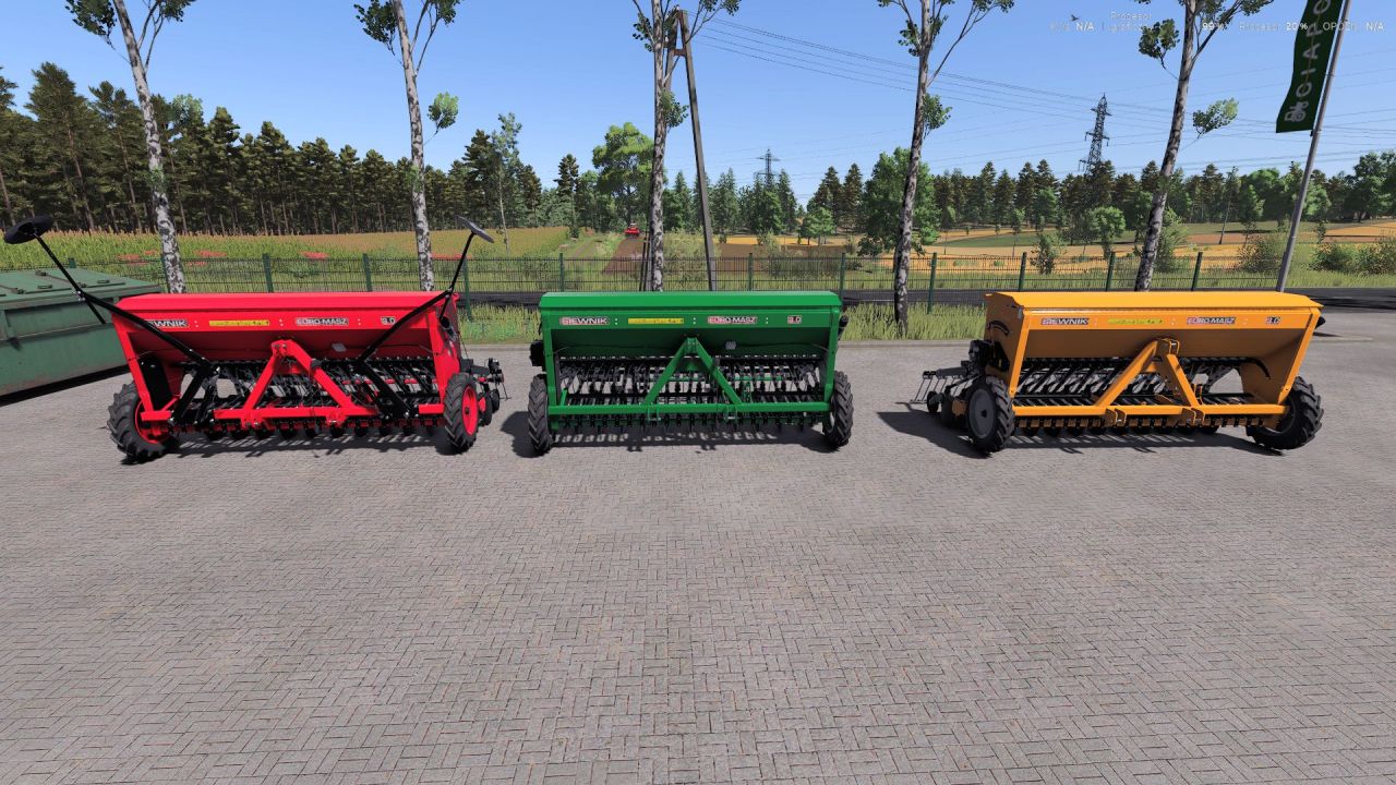 Seeder Euro-Masz ST 30 for Farming Simulator 25
