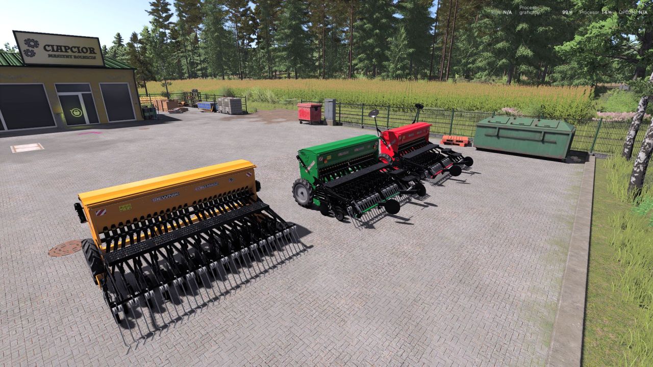Seeder Euro-Masz ST 30 for Farming Simulator 25