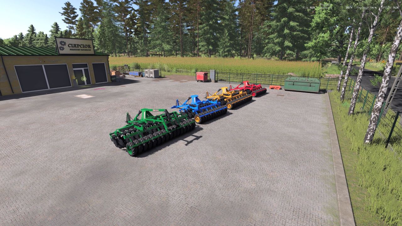 Агрегат Euro-Masz ATOP для Farming Simulator 25