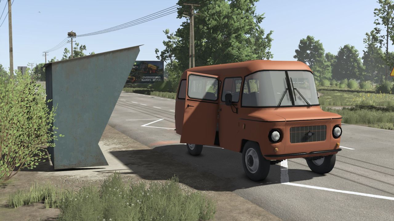 Car Nysa 522 for Farming Simulator 25