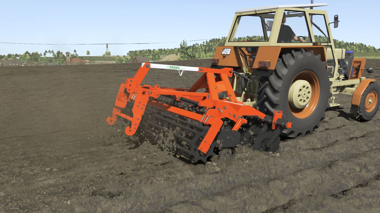 Трактор Grano Shark 3.0 для Farming Simulator 25