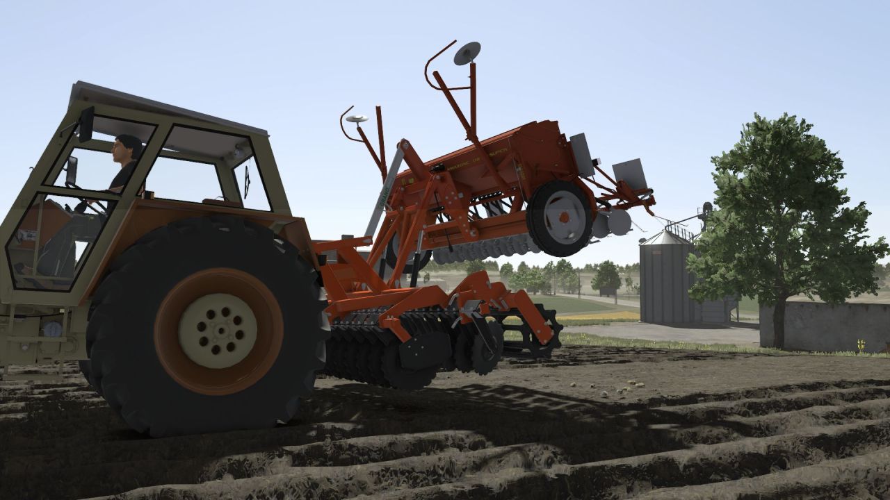 Трактор Grano Shark 3.0 для Farming Simulator 25