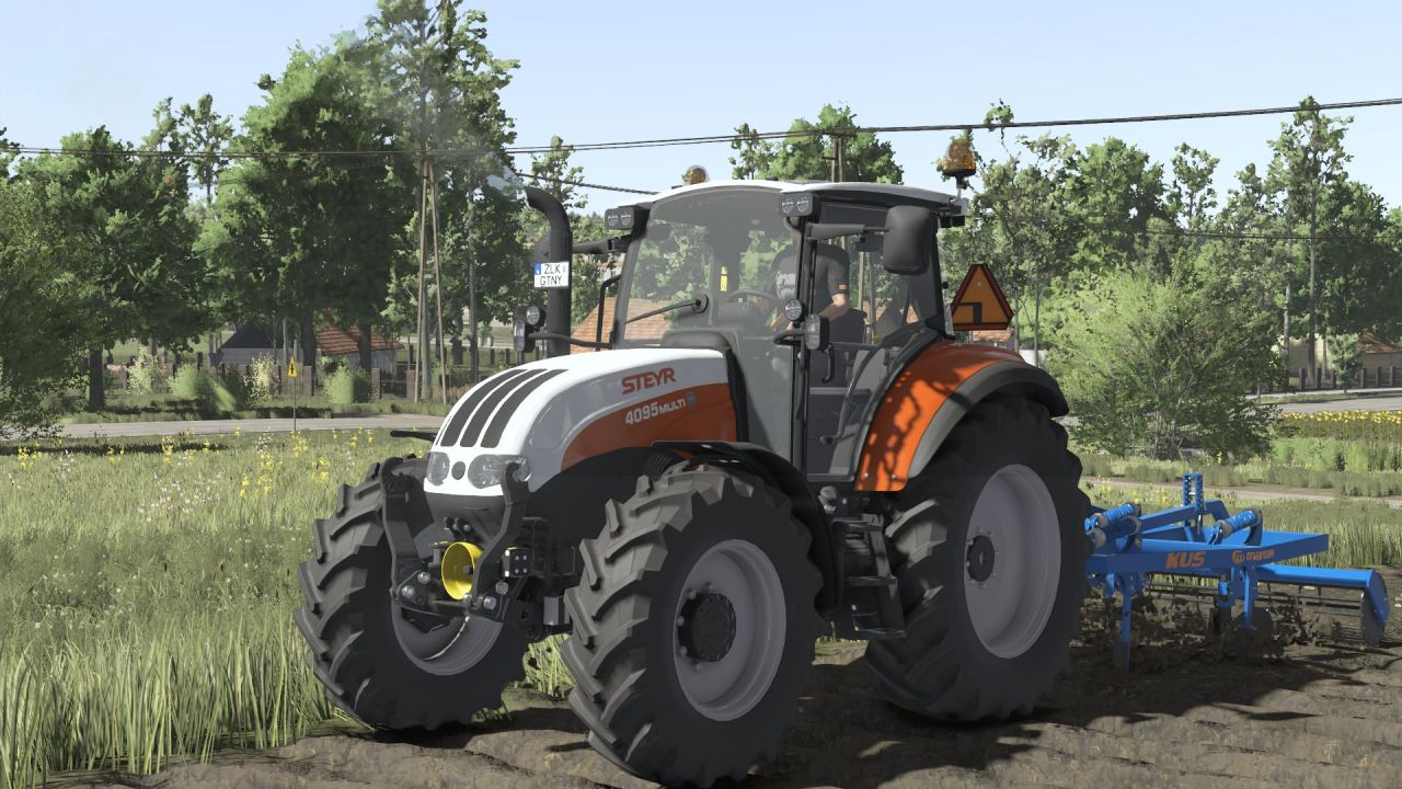 Трактор Steyr Multi Series для Farming Simulator 25