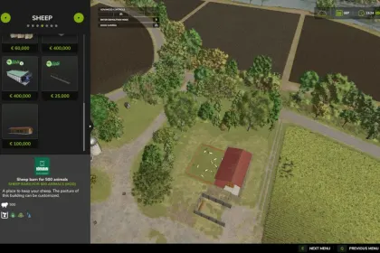 Sheep Barn For 500 Animals for Farming Simulator 25 — 4