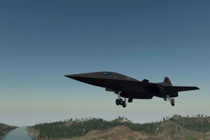 Aircraft Lockheed Martin SR-72 for Farming Simulator 22