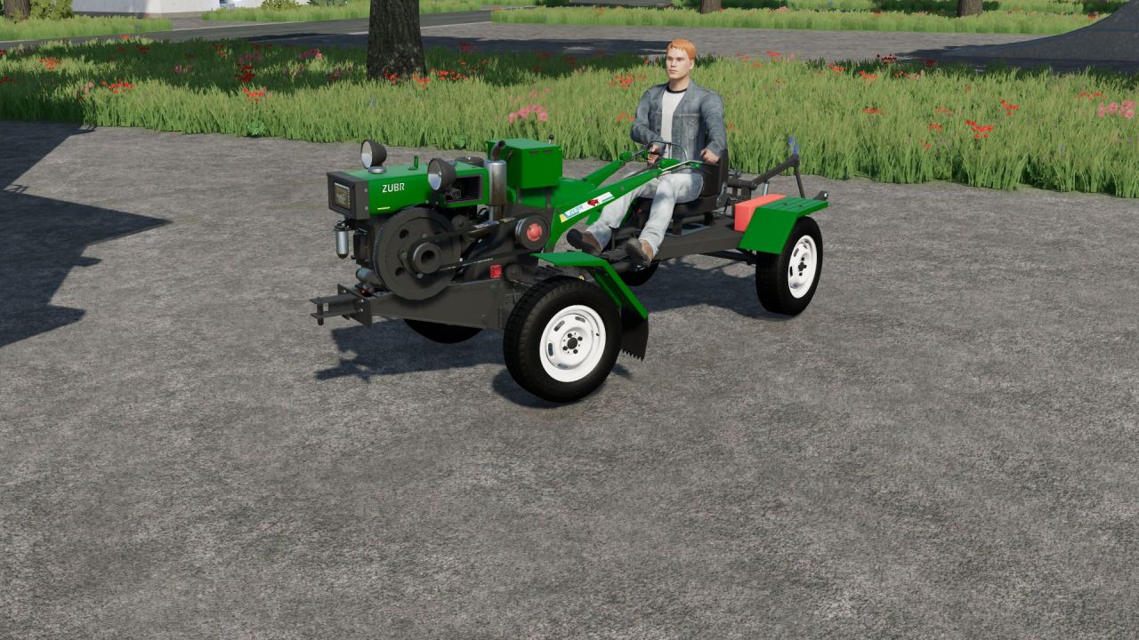 Мікро трактор Zubr для Farming Simulator 22